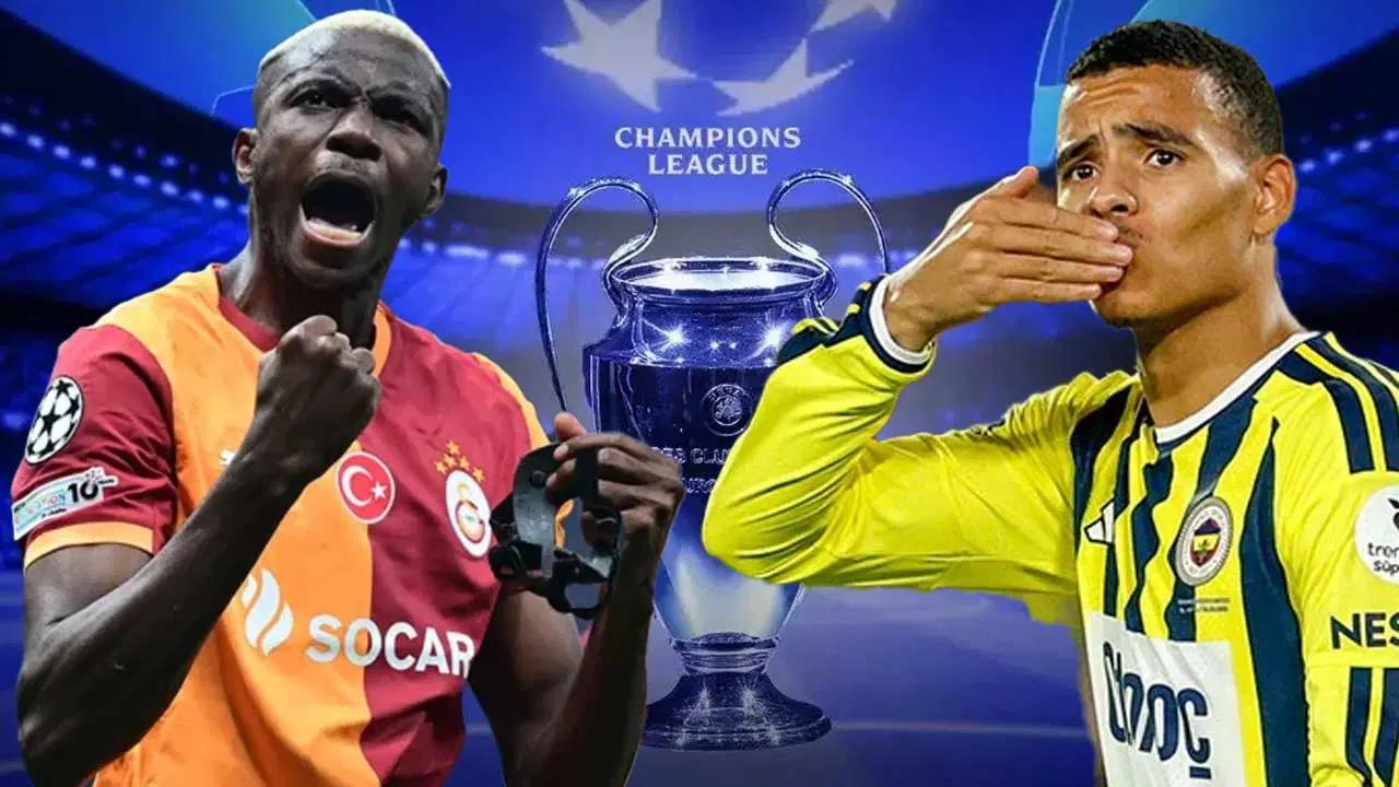 Resmi Açıklama: UEFA Şampiyonlar Ligi'nde heyecan başlıyor: Fene...