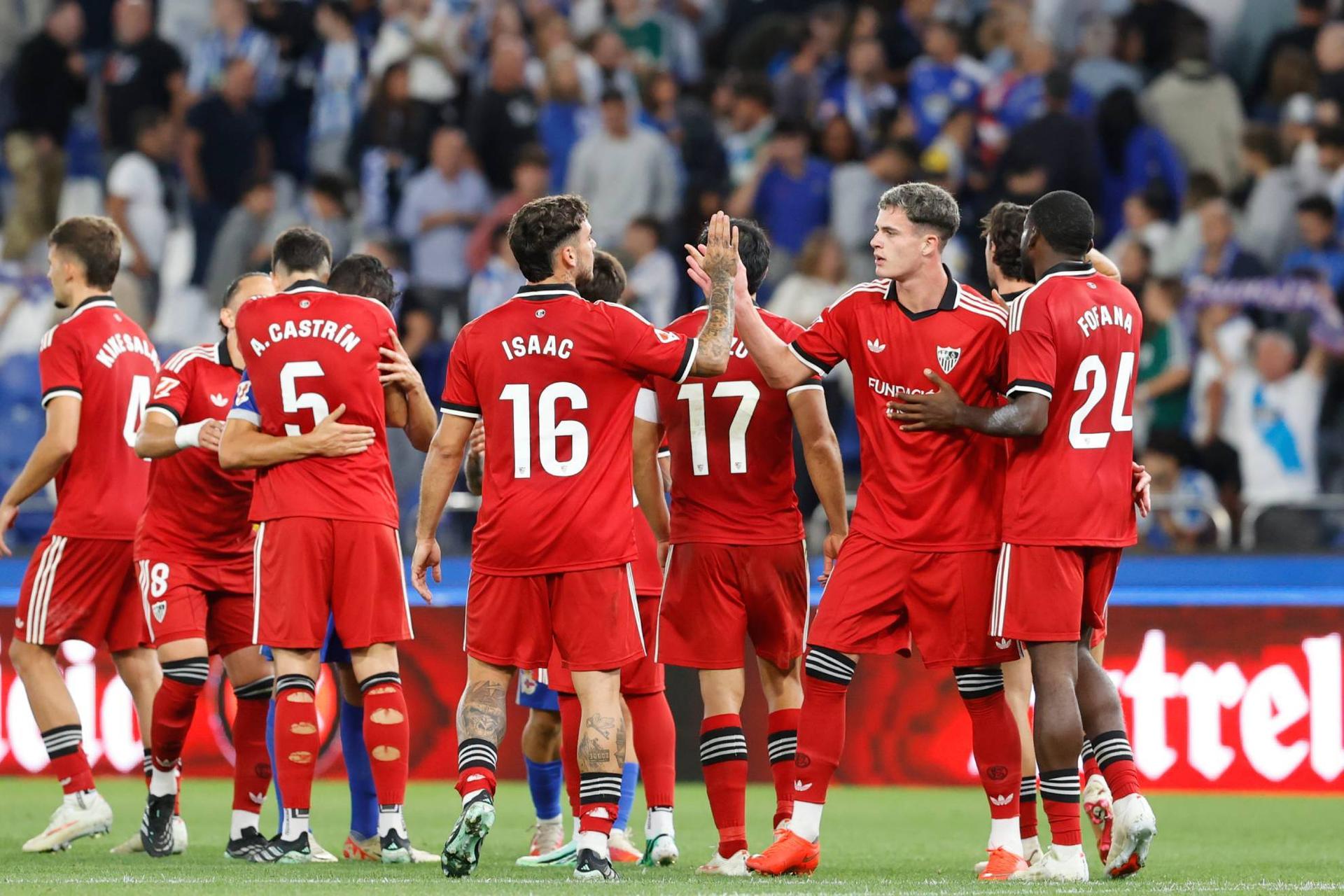 Sevilla La Liga'ya Damga Vurdu: Deportivo'yu Yıktı