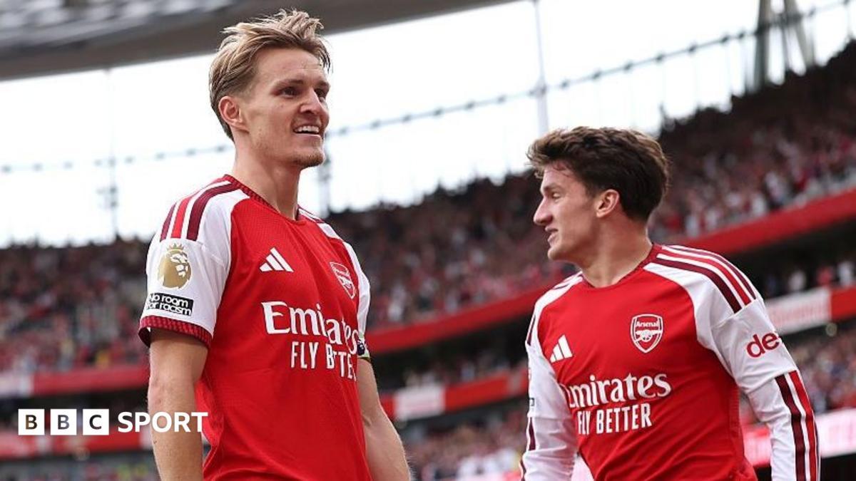 Resmi Açıklama: Odegaard and Saka star - player ratings for Arse...